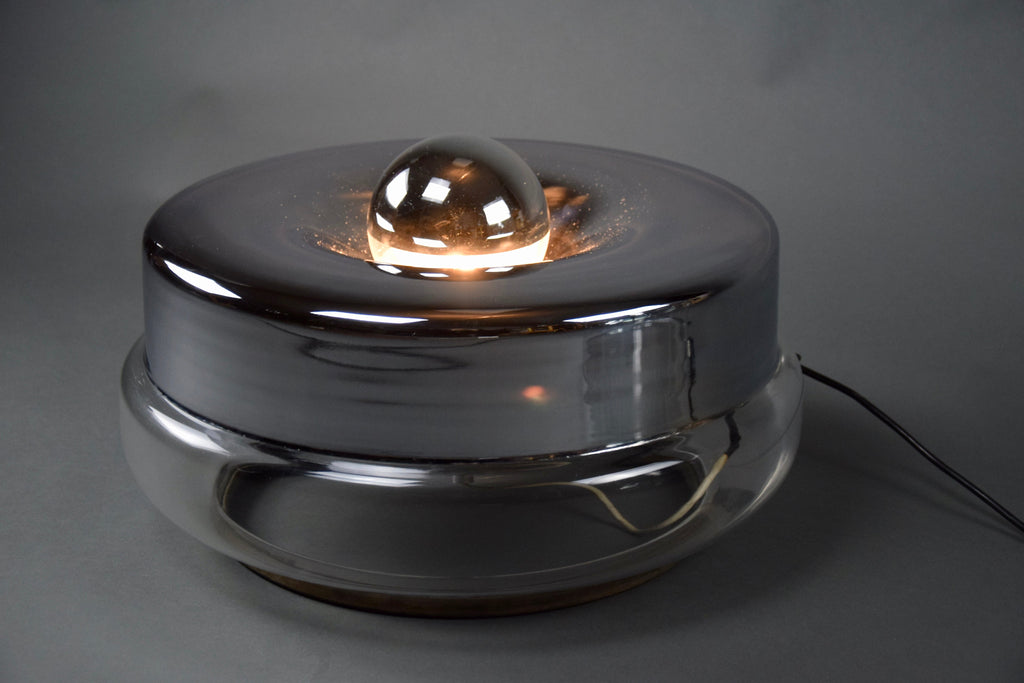 Italian mid century modern crystal floor lamp - Lighting
