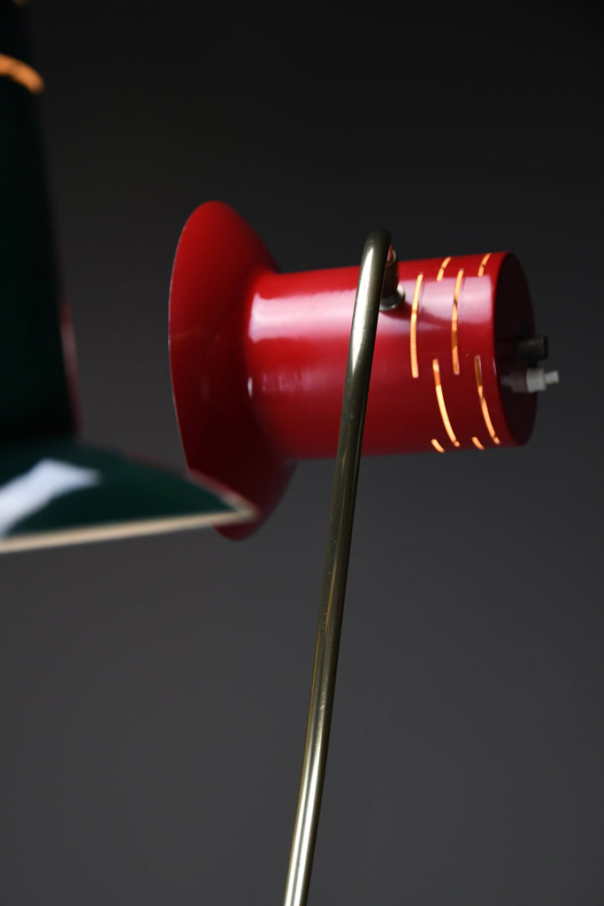 Italian mid century modern red green and yellow floor lamp by Lumi - Lighting