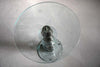 Italian Round Mid-Century Glass and Chrome Plated Brass Side Table - Furniture