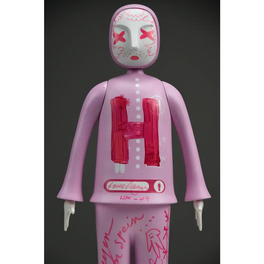 Jaime Hayon designer toys 4 Unique hand-decorated “Fuck the Human Race” toyCon 2004 - Art Toys