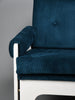 Jan Pieter Berghoef blue & white Lounge Chair for Spectrum Netherlands 1960s - Furniture