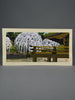 Japanese Sōsaku hanga woodblock print by Masao Ido “Tenryū-ji” (天竜寺) 1986 Artist’s Proof (AP) - Art