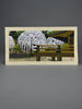 Japanese Sōsaku hanga woodblock print by Masao Ido “Tenryū-ji” (天竜寺) 1986 Artist’s Proof (AP) - Art