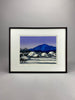 Japanese woodblock print Shirakawa-go in ’Winter Morning’ by Taku Harada 1960 - Art