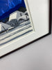 Japanese woodblock print Shirakawa-go in ’Winter Morning’ by Taku Harada 1960 - Art