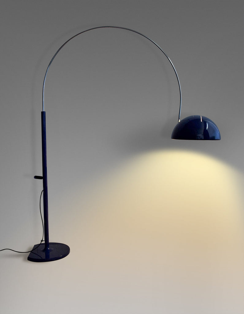 Joe Colombo mid century modern floor Lamp Coupé 3320/R by O-Luce - Lighting