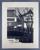 Katsujiro Terashi, View of Kurashiki Bridge over the Canal 1976 (Artist Proof) - Art