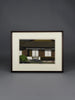 “Katsura Imperial Villa”, Masao Ido original Japanese woodblock print signed & numbered 108/180 1990 - Art