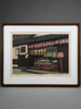 Kōbeya, traditional merchant shop Kobe | Sōsaku-Hanga woodblock print by Katsuyuki Nishijima - Art