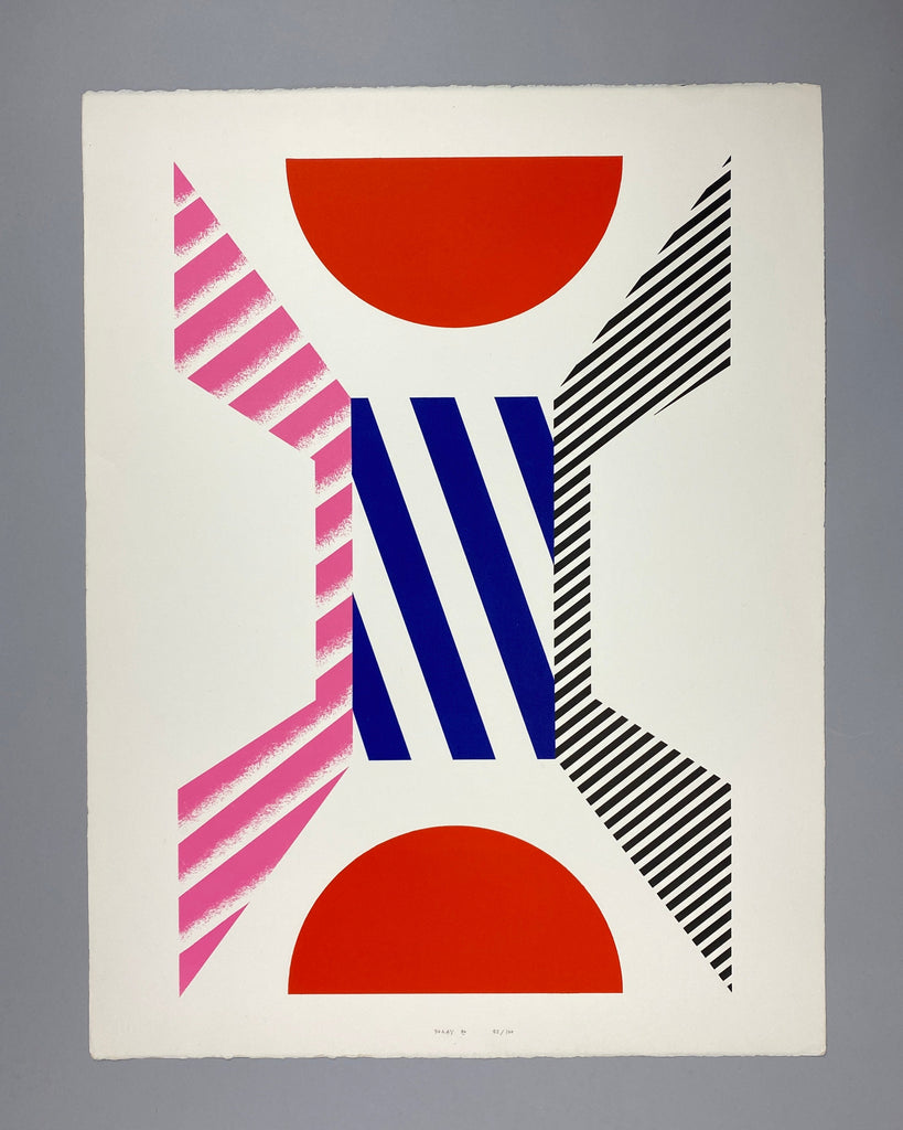 Kumi Sugaī 1970 lithograph titled ‘Fête’ 92/100 - Art