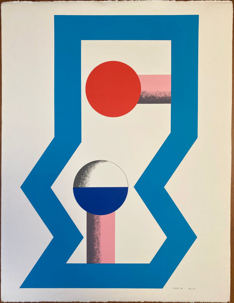 Kumi Sugaï ‘Ciel et le Ciel‘ 1970 Printed in Japan - Art
