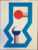 Kumi Sugaï ‘Ciel et le Ciel‘ 1970 Printed in Japan - Art