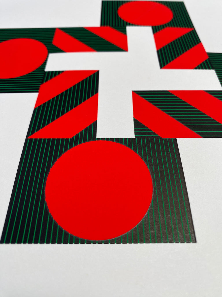 Kumi Sugaï Crossing 4 signed & numbered silkscreen 1978 - Art