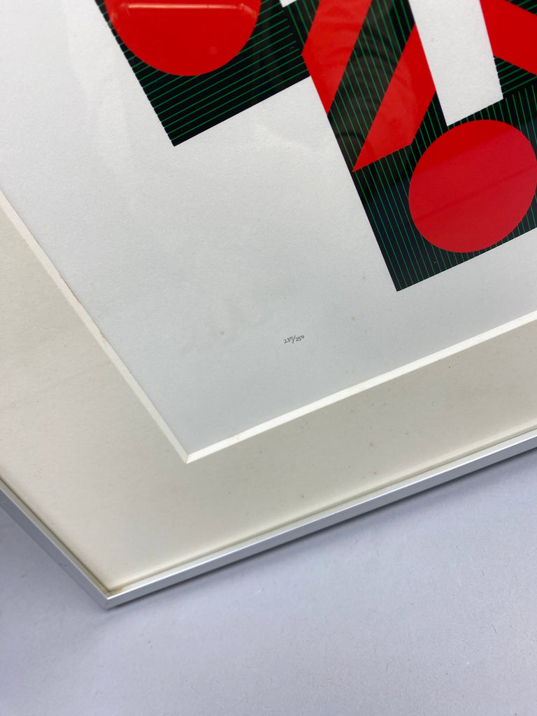 Kumi Sugaï Crossing 4 signed & numbered silkscreen 1978 - Art