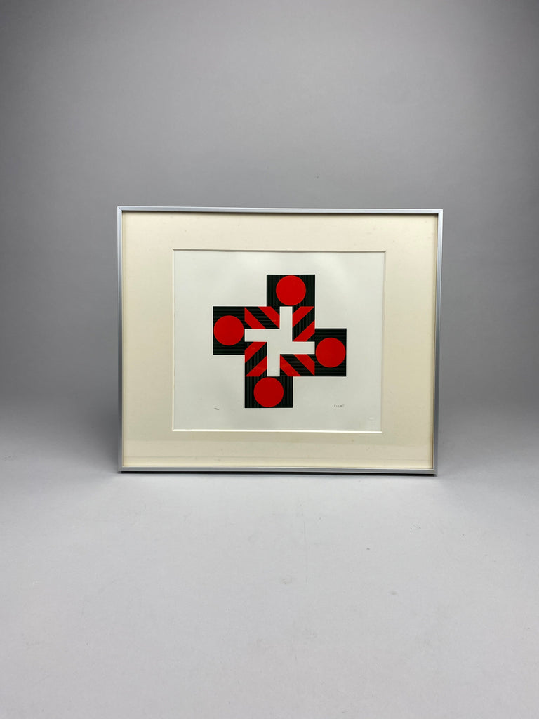 Kumi Sugaï Crossing 4 signed & numbered silkscreen 1978 - Art