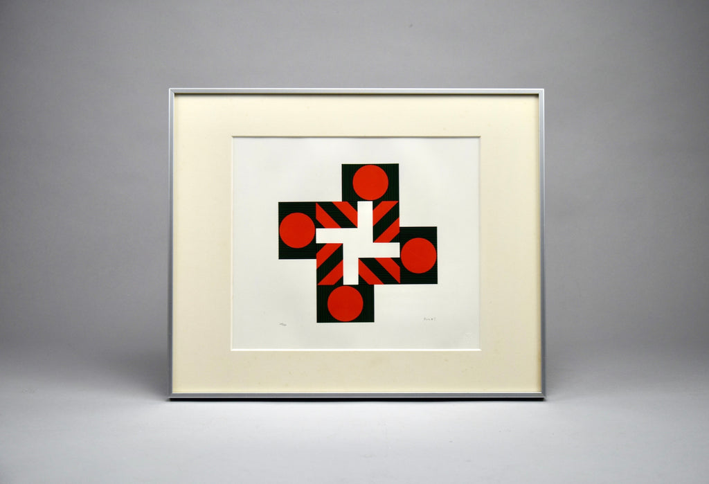 Kumi Sugaï Crossing 4 signed & numbered silkscreen 1978 - Art