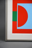 Kumi Sugaï “Festival A”, limited edition silkscreen signed & numbered 1970s - Art