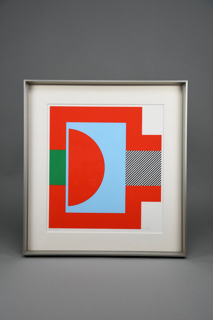 Kumi Sugaï “Festival A”, limited edition silkscreen signed & numbered 1970s - Art