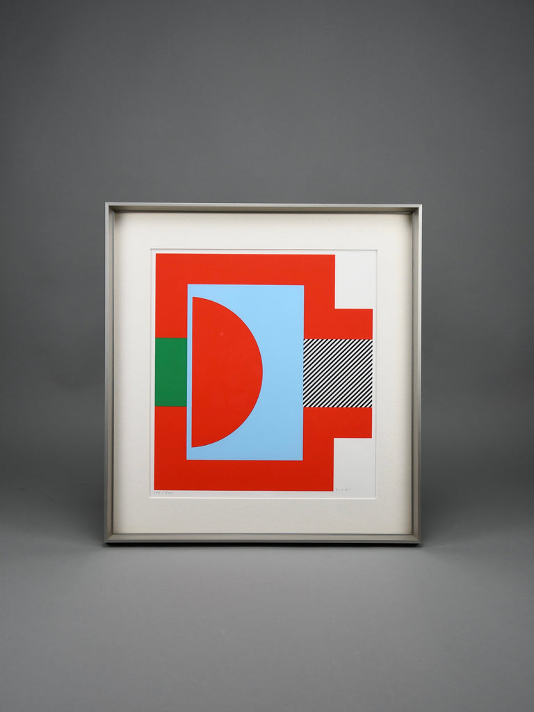 Kumi Sugaï “Festival A”, limited edition silkscreen signed & numbered 1970s - Art