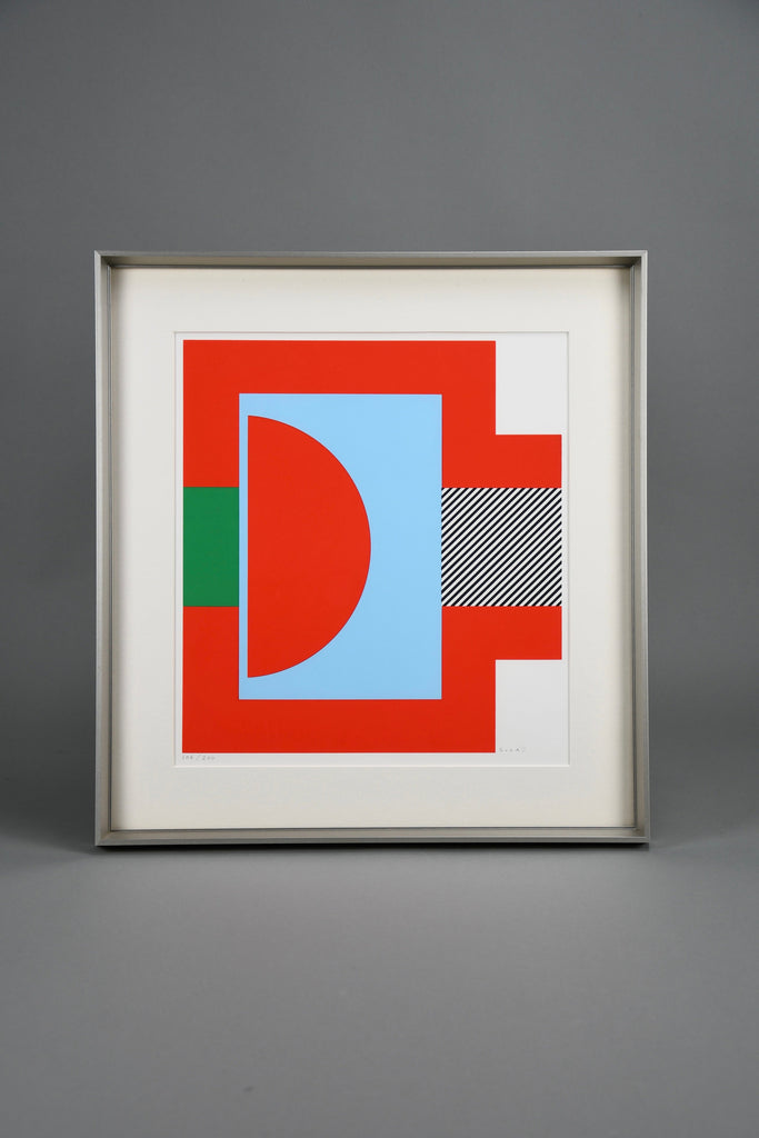 Kumi Sugaï “Festival A”, limited edition silkscreen signed & numbered 1970s - Art
