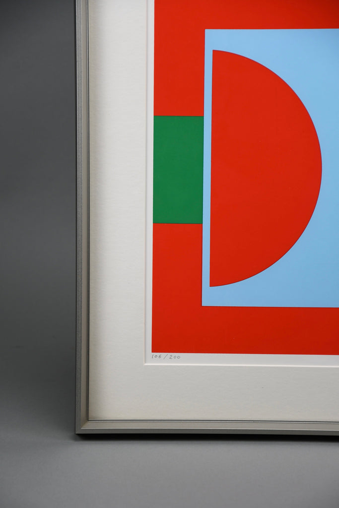 Kumi Sugaï “Festival A”, limited edition silkscreen signed & numbered 1970s - Art