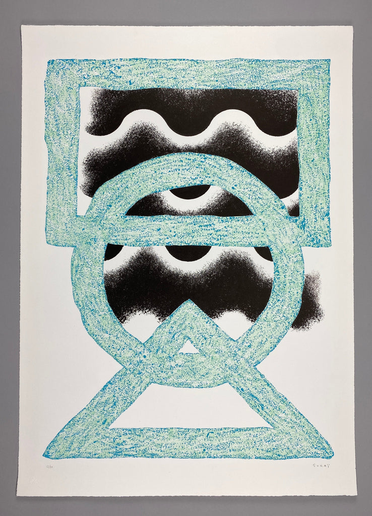 Kumi Sugaï ’Oni’ Big Color Lithograph - Art