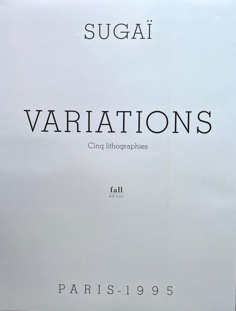 Kumi Sugaï Variations Portfolio of Five Lithographs - Art