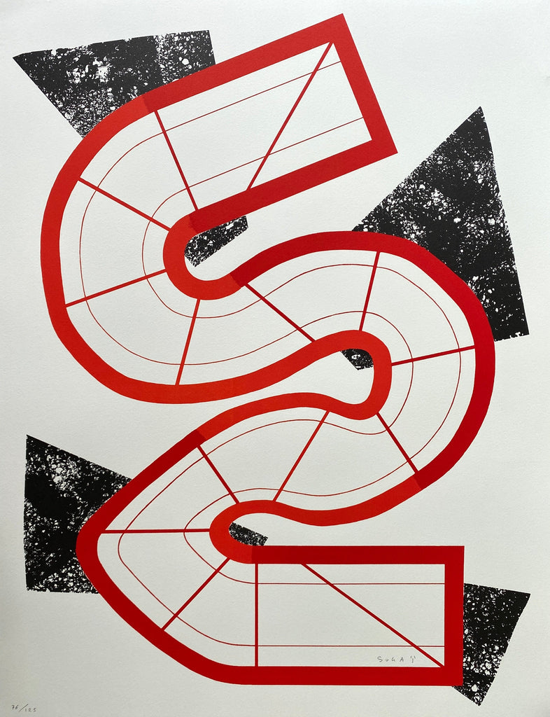 Kumi Sugaï Variations Portfolio of Five Lithographs - Art