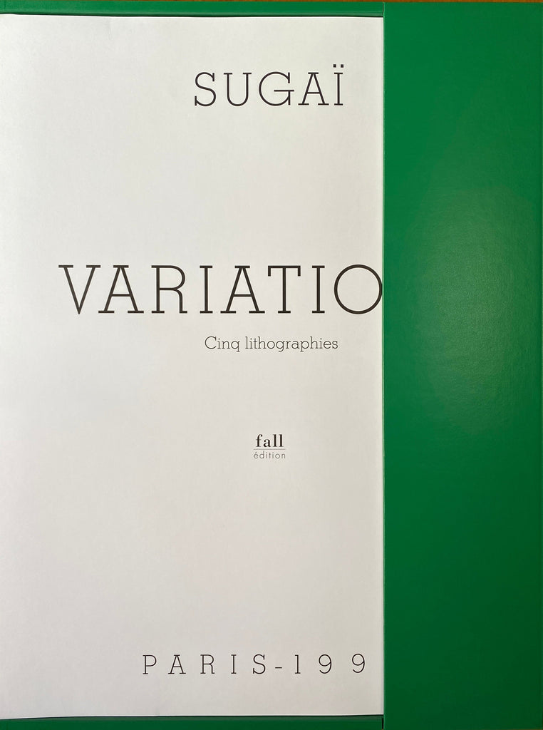 Kumi Sugaï Variations Portfolio of Five Lithographs - Art