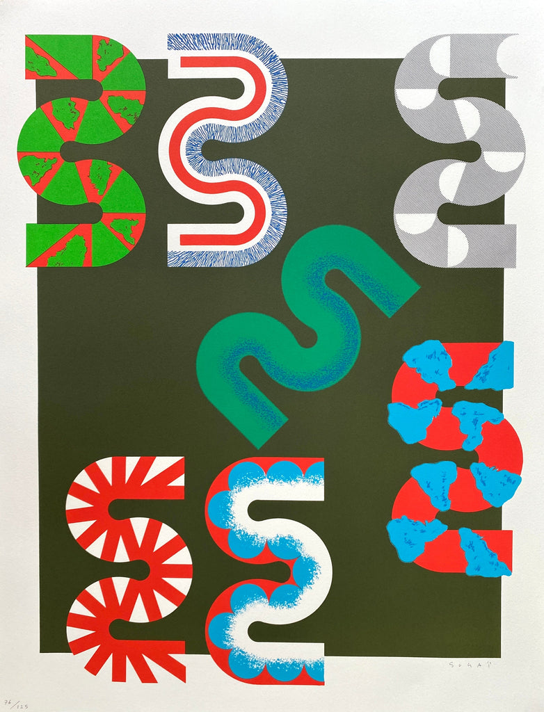 Kumi Sugaï Variations Portfolio of Five Lithographs - Art