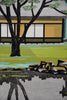 Kyoshi Nagai ’The House on Pond-Side’ 1972 | signed limited edition Japanese woodblock print No. 34/157 - Art