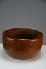 Large Scandinavian mid-century modern Jatoba wood bowl organic turned form 1960s - Decor