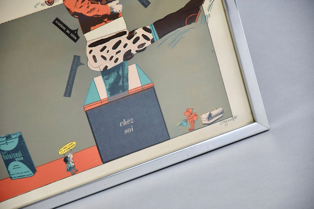 Limited Edition 30/100 Lithography by Antonio Seguí 1971 - Decor