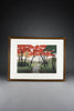 Limited Edition Japanese Woodblock print ’Autumn Garden’ by Kazuyuki Ohtsu 1999 - Art