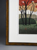 Limited Edition Japanese Woodblock print ’Autumn Garden’ by Kazuyuki Ohtsu 1999 - Art