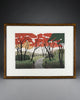 Limited Edition Japanese Woodblock print ’Autumn Garden’ by Kazuyuki Ohtsu 1999 - Art