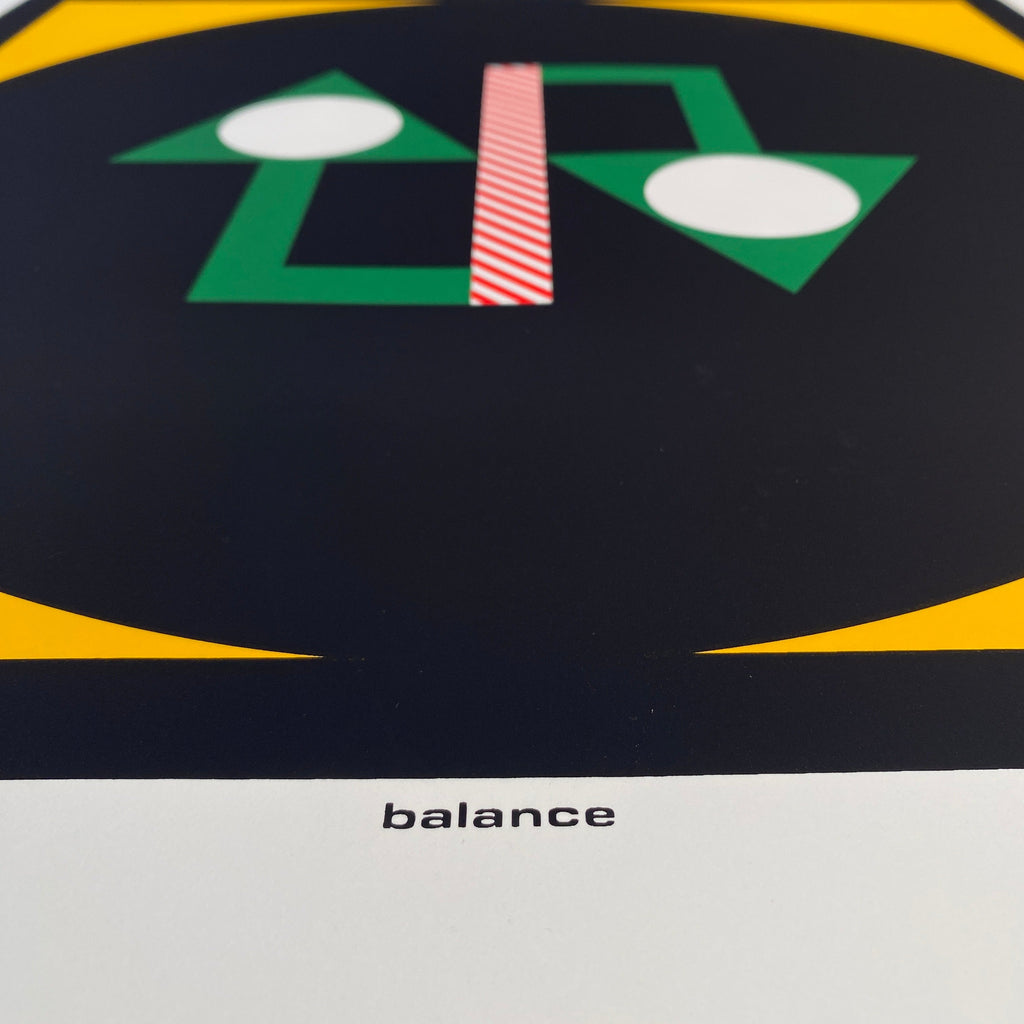 lKumi Sugaī limited edition Lithograph ’Libra’ 1973 - Art