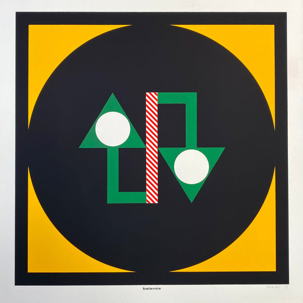 lKumi Sugaī limited edition Lithograph ’Libra’ 1973 - Art