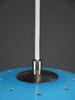 Luigi Bandini Buti model 4021 blue metacrilato pendant lamp for Kartell Italy 1960s - Lighting