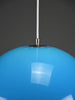 Luigi Bandini Buti model 4021 blue metacrilato pendant lamp for Kartell Italy 1960s - Lighting