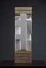 ’Makina’ abstract stone sculpture by Alberto Cabiddu 2001 - Art
