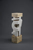 ’Makina’ abstract stone sculpture by Alberto Cabiddu 2001 - Art