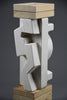 ’Makina’ abstract stone sculpture by Alberto Cabiddu 2001 - Art