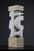 ’Makina’ abstract stone sculpture by Alberto Cabiddu 2001 - Art