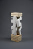 ’Makina’ abstract stone sculpture by Alberto Cabiddu 2001 - Art