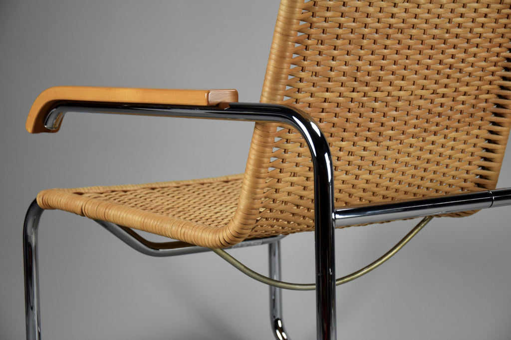 Marcel Breuer B35 Lounge chair and foot stool for Thonet - Furniture