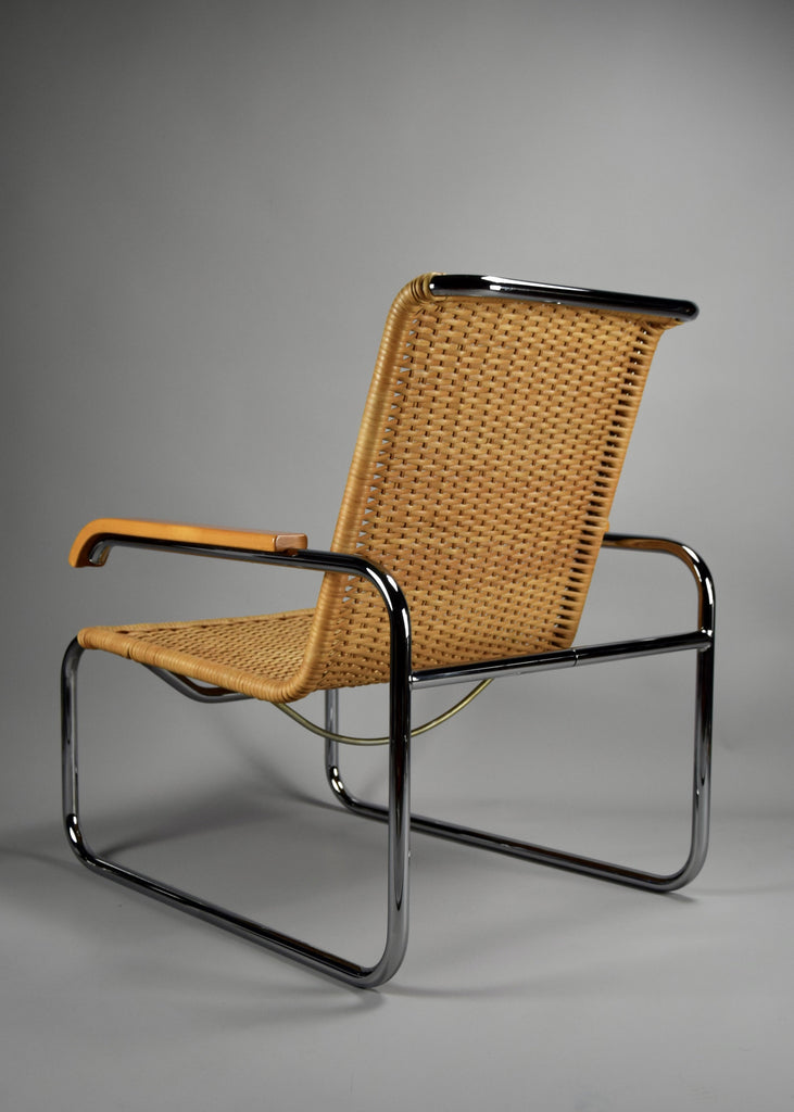 Marcel Breuer B35 Lounge chair and foot stool for Thonet - Furniture