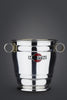 Martini 1960’s silver plated and enamel champagne cooler - Collectibles