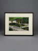 Masao Ido (1945–2016), Myōman-ji temple garden 1990, rare Artist’s Proof (AP) signed limited edition woodblock print