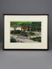Masao Ido (1945–2016), Myōman-ji temple garden 1990, rare Artist’s Proof (AP) signed limited edition woodblock print